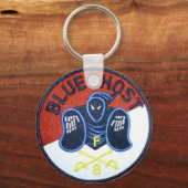 Blue Ghost Sleutelhanger (Voorkant)