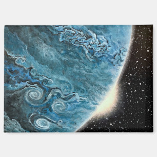 Blue Giant Planet Magneet