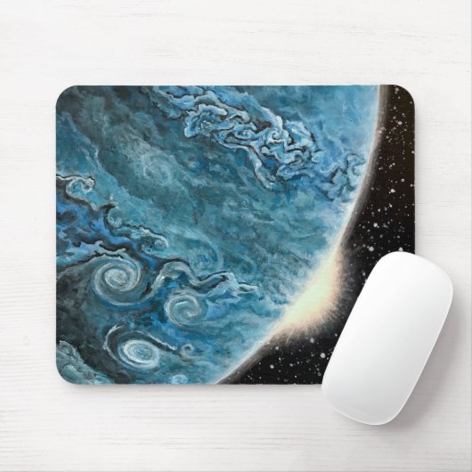 Blue Giant Planet Muismat (Met muis)