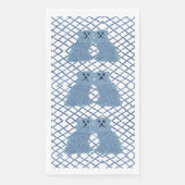 Blue Ginger Jars Staffordshire Dogs Paper Guest to Servet (Voorkant)
