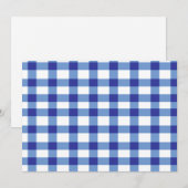 Blue Gingham (Voorkant / Achterkant)