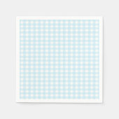 Blue Gingham 1 Servetten (Voorkant)