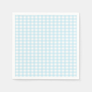 Blue Gingham 1 Servetten