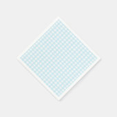 Blue Gingham 1 Servetten (Hoek)
