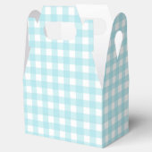 Blue Gingham Bedankdoosjes (Geopend)