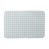 Blue Gingham | Boerderij Badkamer Decor Badmat (Voorkant)
