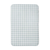 Blue Gingham | Boerderij Badkamer Decor Badmat (Voorkant Verticaal)