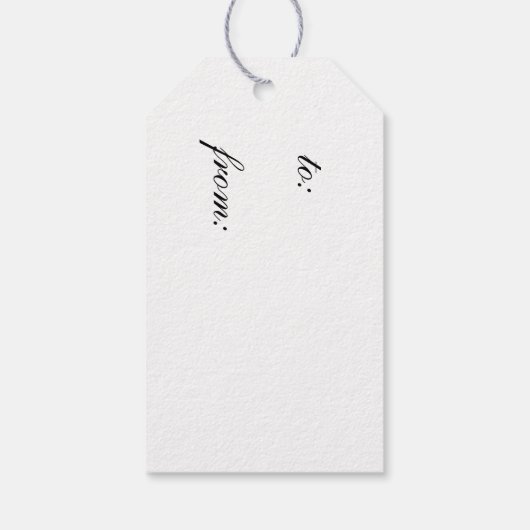 Blue gingham cadeau labels cadeaulabel (Achterkant)