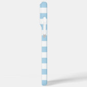 Blue Gingham Case-Mate iPhone Case (Achterkant / Links)