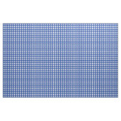 Blue Gingham Check Stof (Yard (91,4 cm))