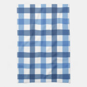 Blue Gingham Check Tea Towels Theedoek (Verticaal)