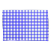 Blue Gingham Kussensloop (Voorkant)
