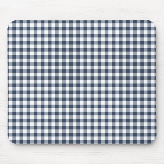 Blue Gingham Muismat (Voorkant)