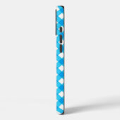 Blue Gingham Pattern Case-Mate iPhone Case (Achterkant / Links)