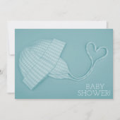 Blue gingham pet kaart (Voorkant)