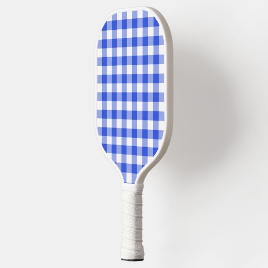 Blue Gingham Pickleball Paddle (Links)