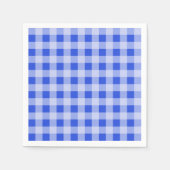 Blue Gingham Servet (Voorkant)