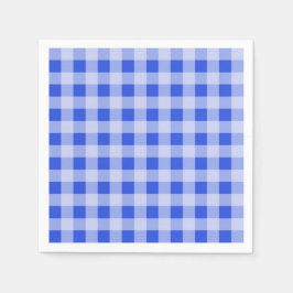 Blue Gingham Servet