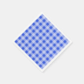 Blue Gingham Servet (Hoek)