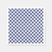 Blue Gingham Servet (Voorkant)