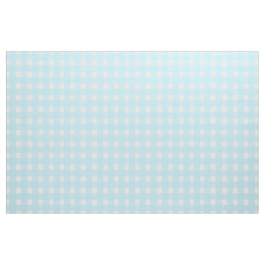 Blue Gingham Stof (Yard (91,4 cm))