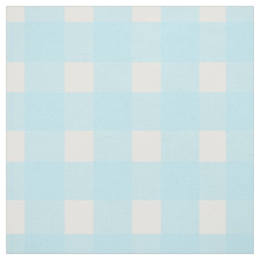 Blue Gingham Stof (Swatch)
