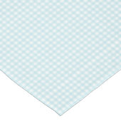 Blue Gingham tafelkleden (Gekanteld)