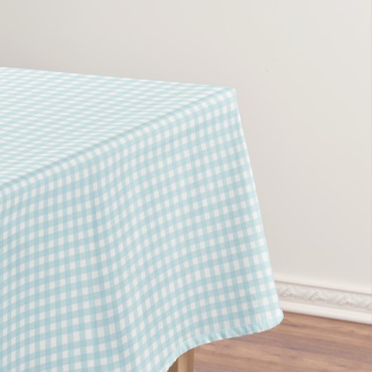 Blue Gingham tafelkleden (Voorbeeld)