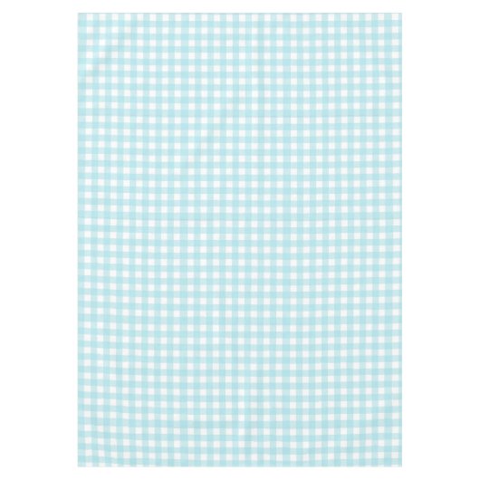 Blue Gingham Tafelkleed (Voorkant)