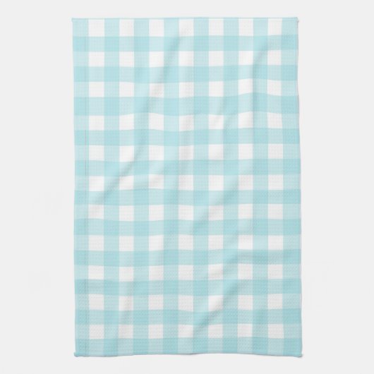 Blue Gingham Theedoek (Verticaal)