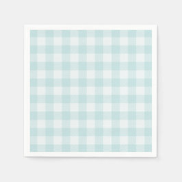 Blue Gingham voor Oh Baby Paper Napkins Servet