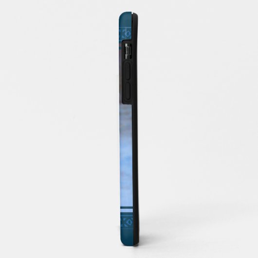 Blue Giraffe iPhone5 Hoesje (Achterkant/links)