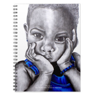 Blue Girl 2-laptop Notitieboek