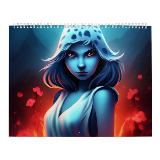 Blue Girl Calendar Kalender (Hoes)