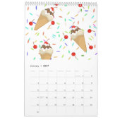 Blue Girl Graphics Illustration Calendar Kalender (Jan 2027)