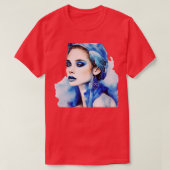 Blue Girl T-shirt (Design voorkant)