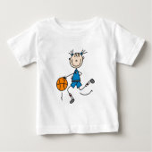 Blue Girls Basketball Tshirts en Gifts (Voorkant)