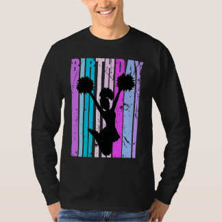 Blue Girls Cheerleader Cheerleading Womens Grandau T-shirt