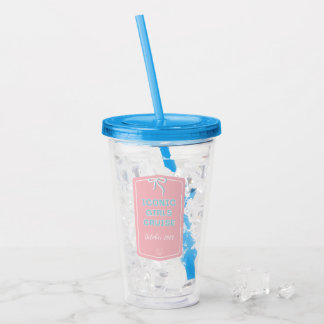 Blue Girls Cruise Cup Acryl Drinkbeker