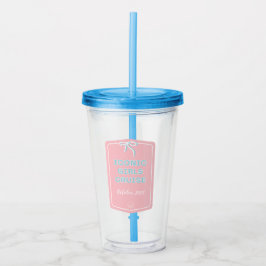 Blue Girls Cruise Cup Acryl Drinkbeker