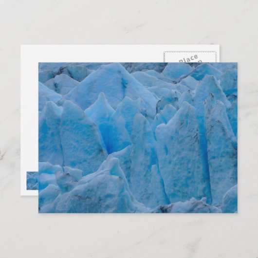 Blue Glacier Briefkaart (Voorkant / Achterkant)