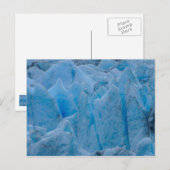 Blue Glacier Briefkaart (Voorkant / Achterkant)