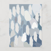 Blue Glacier Ice Briefkaart (Voorkant)