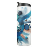 Blue Glam Oogschaduw Wakeup Vibes Thermosbeker (Geroteerd rechts)
