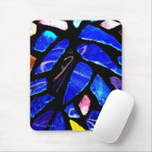 "Blue Glass" Mousepad Muismat (Met muis)