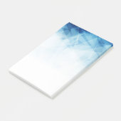 Blue glass post-it® notes (Schuin)
