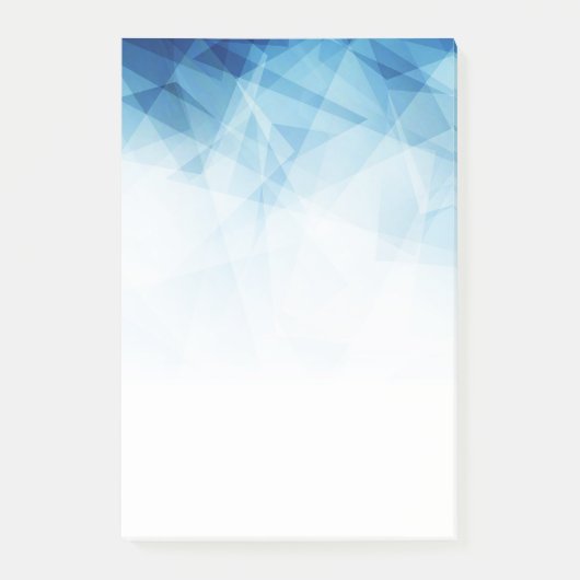 Blue glass post-it® notes (Voorkant)