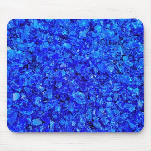 Blue Glass Rocks Muismat (Voorkant)
