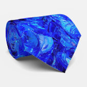 Blue Glass Rocks Stropdas (Opgerold)