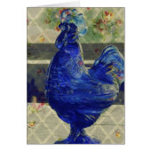 Blue Glass Roo Flower Pattern (Voorkant)